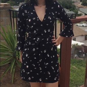 Rouje mini wrap dress